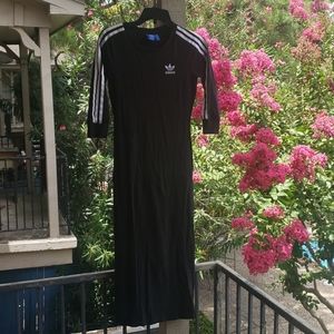 Adidas women's 3 stripe slim stretch